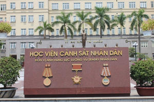 Học viện Cảnh sát Nhân dân công bố mức điểm xét tuyển Học viện Cảnh sát Nhân dân công bố mức điểm xét tuyển