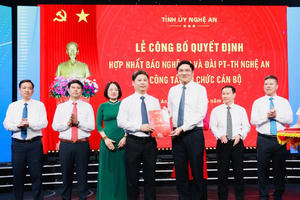 Ông Trần Minh Ngọc giữ chức Tổng Biên tập Báo và Đài Phát thanh - Truyền hình Nghệ An