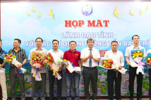 Tỉnh Tây Ninh họp mặt báo chí nhân dịp xuân Giáp thìn 2024