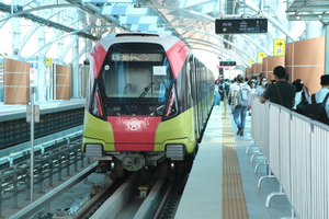 Hai tuyến tàu điện Hà Nội sẽ chạy qua đêm giao thừa Tết Ất Tỵ