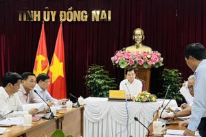 Bí thư Tỉnh uỷ Đồng Nai tăng cường tiếp dân định kỳ và đột xuất