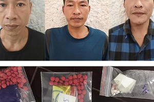 Hà Tĩnh: 5 ngày bắt 3 vụ, 7 đối tượng liên quan ma túy