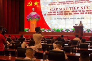 Hải Phòng: Hơn 100 cán bộ, y bác sĩ lên đường hỗ trợ thành phố Hồ Chí Minh chống dịch