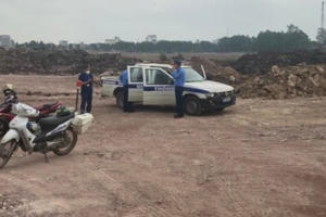 Thi công dự án công ty TNHH Phát triển Fuji Phúc Long đấu nối trái phép vào đường chính