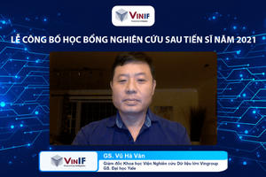 Vingroup tài trợ 11 tỷ đồng học bổng cho Postdoc ngành Khoa học – Công nghệ