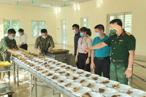 Bảo đảm ATTP cho lực lượng tham gia công tác phòng, chống dịch COVID-19 như thế nào?