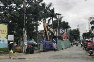 TP HCM: Công ty Lạc An thi công dự án chậm tiến độ gây bức xúc cho người dân