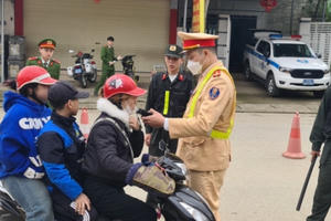 7 ngày nghỉ Tết, Công an Hà Giang xử lý hàng trăm trường hợp vi phạm nồng độ cồn
