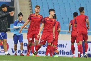 U23 Việt Nam luyện miếng đánh trước thềm vòng loại U23 châu Á