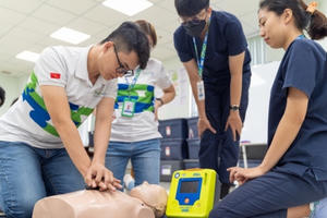Dược sĩ Pharmacity tham gia đào tạo hồi sinh tim phổi cơ bản tiêu chuẩn AHA