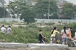 Thiếu tá công an ở Hải Dương cứu sống 2 cháu bé đuối nước