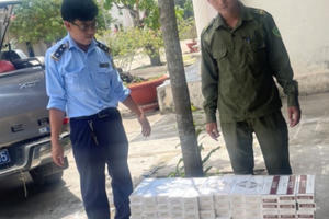 Hơn 1.000 gói thuốc lá nhập lậu phát hiện tại Tây Ninh chưa tìm được chủ