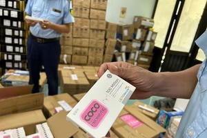 Bắt giữ lô hàng phụ khoa giả trị giá hơn 1,4 tỷ đồng