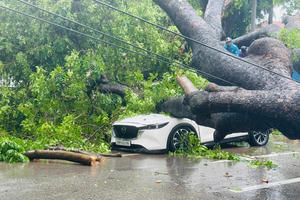 Công an Hà Nội khuyến cáo đảm bảo an toàn phòng cháy, tai nạn, sự cố do ảnh hưởng của bão Ragasa