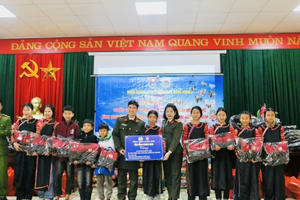 Hành trình tình nguyện mùa Đông 2023 của Trường Cao đẳng An ninh nhân dân I