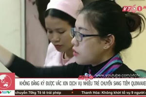 Chuyển tiêm Quinvaxem vì không đăng ký được Pentaxim