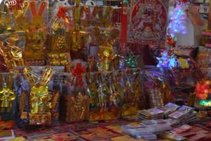 Thị trường hàng mã sôi động ngày Ông Công - Ông Táo