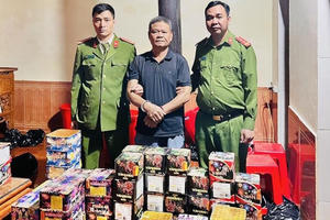 Đột kích triệt phá đường dây buôn 1,6 tạ pháo nổ