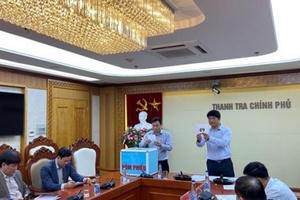 Thanh tra Chính phủ bốc thăm lựa chọn người được xác minh tài sản