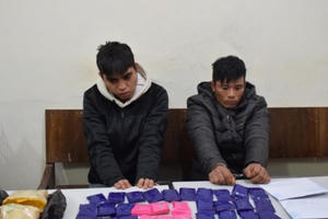 Sơn La: Bắt giữ 2 thanh niên ra biên giới mua hơn 5.000 viên ma túy mang đi bán