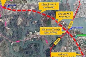 Thu hồi đất dự án đường nối vào cao tốc Biên Hòa – Vũng Tàu