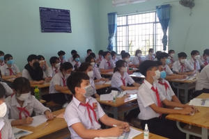 Ngày đầu hơn 650.000 học sinh Đồng Nai đến trường