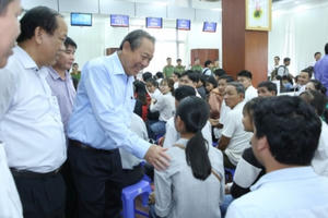 Phó thủ tướng Trương Hòa Bình làm việc với tỉnh Quảng Nam về công tác cải cách hành chính