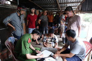 Phá sòng bạc ở An Giang, tạm giữ 50 đối tượng