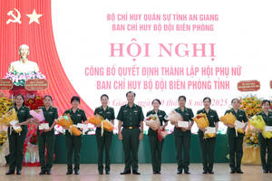 Thành lập Hội Phụ nữ Ban Chỉ huy BĐBP tỉnh An Giang
