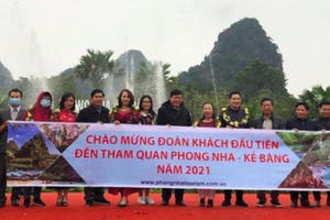 Tín hiệu vui của du lịch Phong Nha – Kẻ Bàng những ngày đầu năm mới