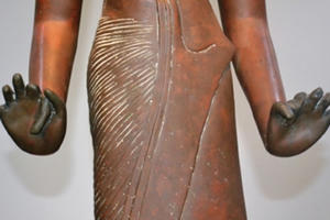 Quảng Nam:7 đời chủ tịch xã thay nhau cất giữ phần tượng cổ người Chăm