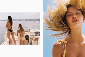 Sắc vóc 'rực lửa' của 2 mỹ nhân làng mốt với áo tắm