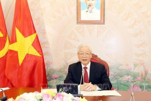 Tổng Bí thư, Chủ tịch nước Nguyễn Phú Trọng điện đàm với Tổng Bí thư, Chủ tịch nước Trung Quốc Tập Cận Bình