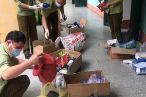 Lào Cai: Thu giữ hơn 100 kg thuốc Bảo vệ thực vật chưa tìm thấy chủ