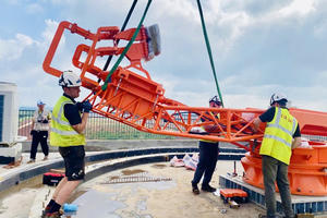 ‘Đôi mắt thép’ đang được lắp đặt tại siêu sân bay Long Thành