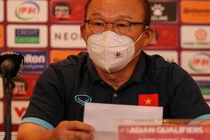 HLV Park Hang-seo: 'Đội tuyển Việt Nam gặp khó khăn về lực lượng'