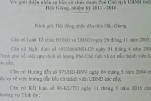 Quy trình bầu ông Trịnh Xuân Thanh: Làm với tốc độ… siêu thanh!