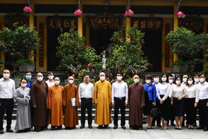 Hội Liên hiệp Thanh niên Việt Nam và Giáo hội Phật giáo Việt Nam ký kết chương trình phối hợp