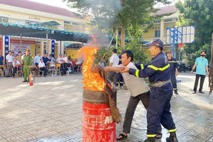 Tây Ninh: Bồi dưỡng nâng cao nghiệp vụ phòng cháy chữa cháy và cứu nạn cứu hộ