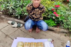 Quảng Trị: Bắt đối tượng vận chuyển 24.000 viên ma túy tổng hợp và 1kg ma túy đá