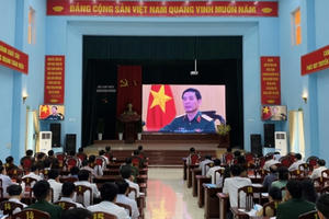 Hải Phòng: Tuyên truyền, phổ biến Luật Biên phòng Việt Nam Hải Phòng: Tuyên truyền, phổ biến Luật Biên phòng Việt Nam