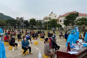 Tối 29/01, Nghệ An phát hiện 136/245 ca nhiễm covid-19 không có triệu chứng