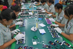 Điện thoại và linh kiện vững vàng ở vị trí số 1 xuất khẩu của Việt Nam