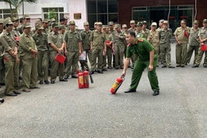 Đề xuất khu dân cư phải có lực lượng dân phòng được huấn luyện PCCC