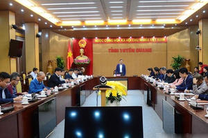 Kiểm điểm tiến độ dự án cao tốc Tuyên Quang – Hà Giang