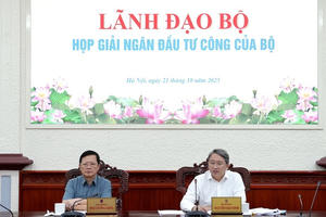 Bộ Tư pháp quyết liệt thực hiện, giải ngân hết vốn đầu tư công được giao