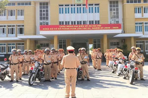 Ra quân trấn áp tội phạm bảo đảm an ninh, trật tự cho kỳ Festival Huế 2020