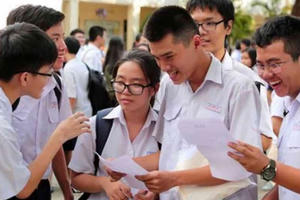 Chiều nay, TP HCM công bố điểm chuẩn vào lớp 10