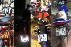 Hà Nội: Hàng loạt "xế khủng" không rõ nguồn gốc bị tạm giữ