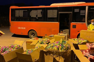 Quảng Ninh: Tạm giữ xe khách vận chuyển số lượng lớn đồ chơi trẻ em không có nguồn gốc Quảng Ninh: Tạm giữ xe khách vận chuyển số lượng lớn đồ chơi trẻ em không có nguồn gốc